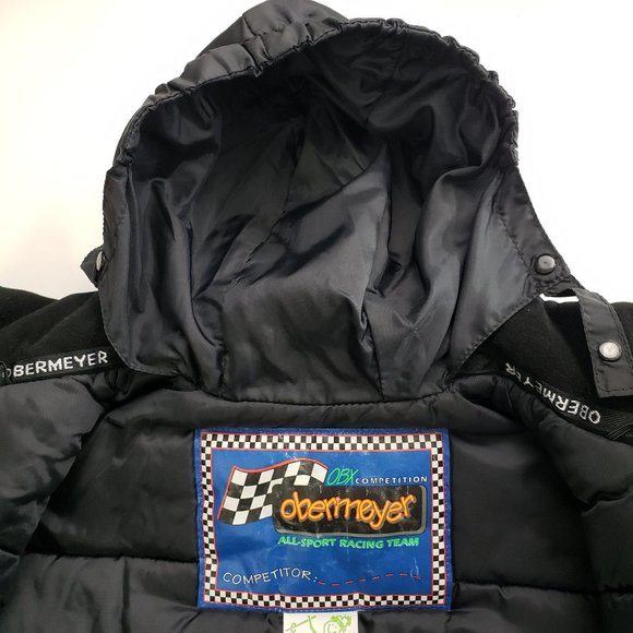 Obermeyer IGrow Kids Ski Snow Winter Coat Size 1 XS Green Black White Warm - Picture 2 of 9